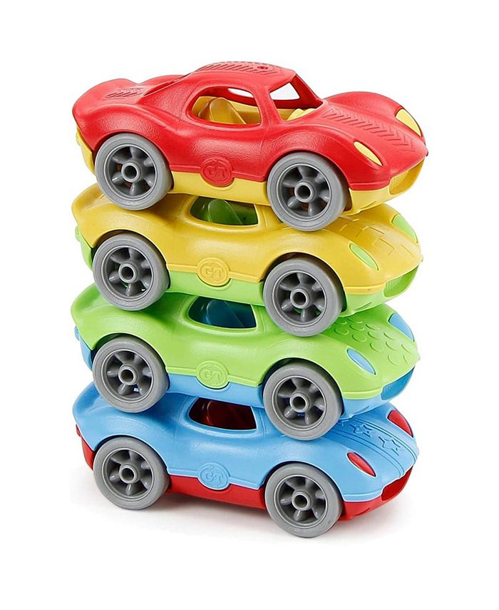 Fisher Price Green Toys Stack & Link Racers 4 Vehicle Set - Macy's