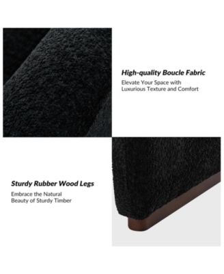 Roberto Mid-century Side Chair with Hardwood Legs