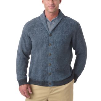 KingSize Men's Shaker Knit Shawl-Collar Cardigan Sweater - Macy's