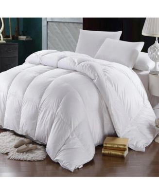 Egyptian Linens Goose Down Comforter 600 Thread Count 750 Fill Power King Size - Macy's