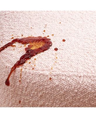 Mid-Century Modern Upholstered Boucle Dining Chair