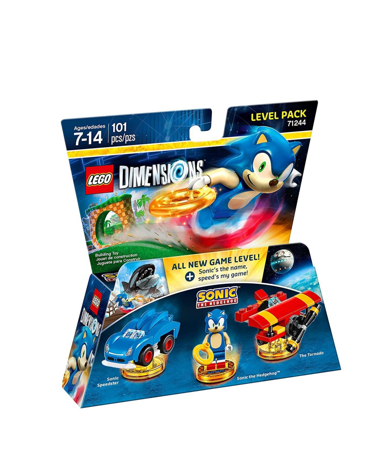 Warner Bros Lego Dimensions Sonic the Hedgehog Level Pack