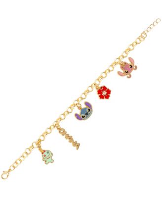 Lilo and Stitch Fashion Stitch Charm Bracelet, 7+1'' Chain