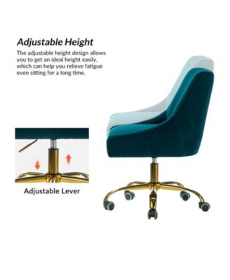 Modern Cute Desk Chair with Adjustable Swivel