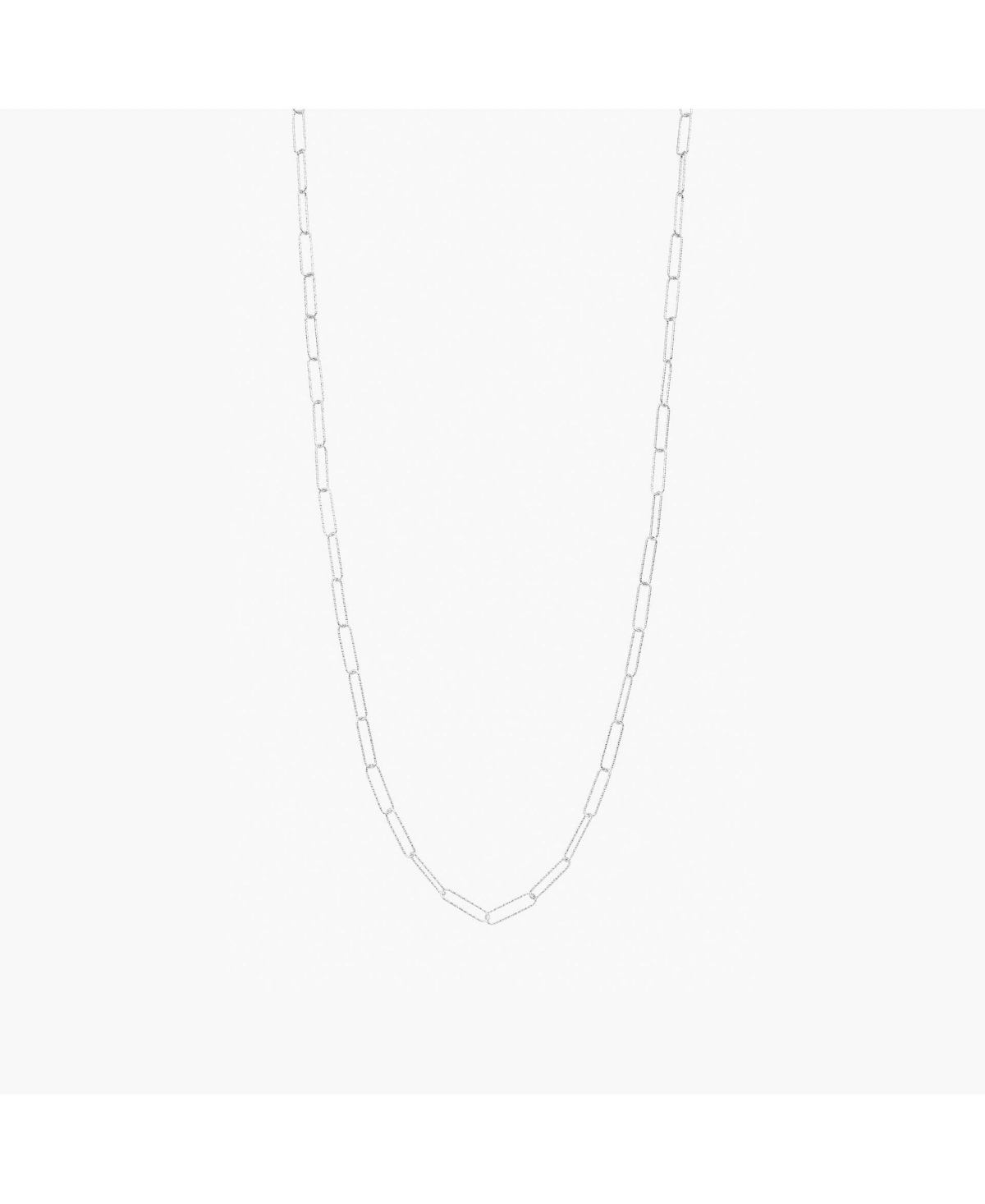Long Sinai Chain Necklace - Silver