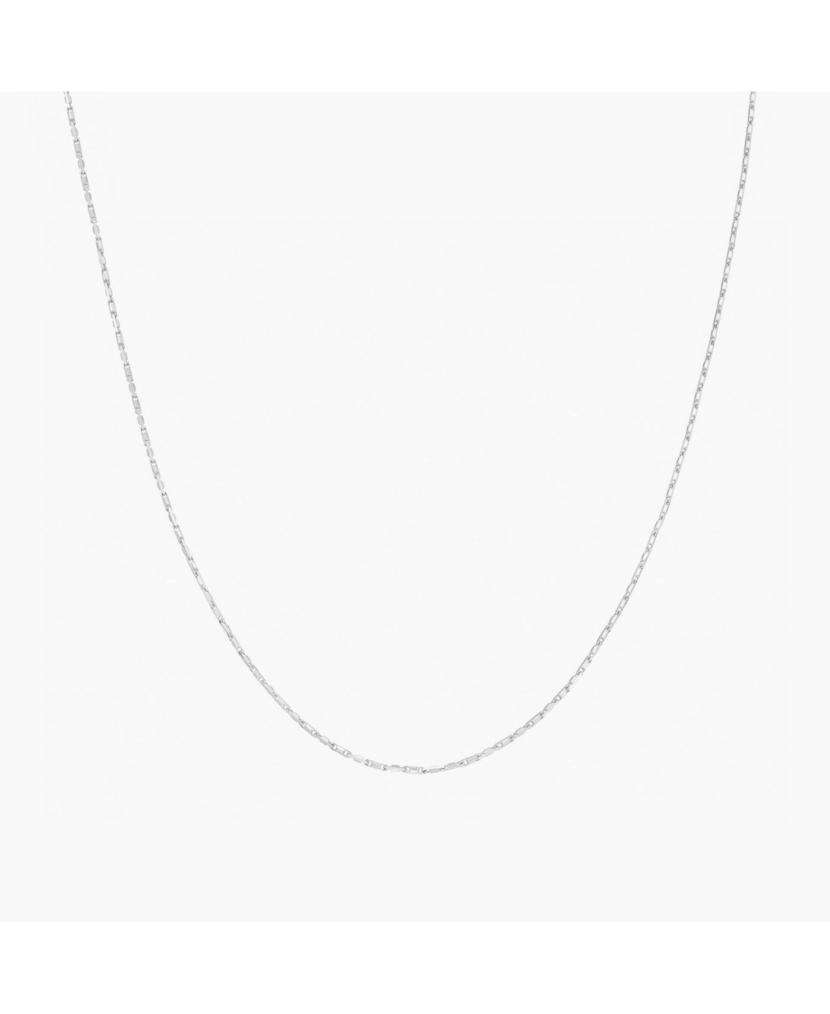 Sharon Basic Chain Necklace - Silver