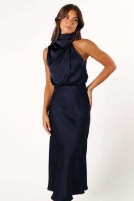 Women's Anabelle Halter Neck Midi Dress