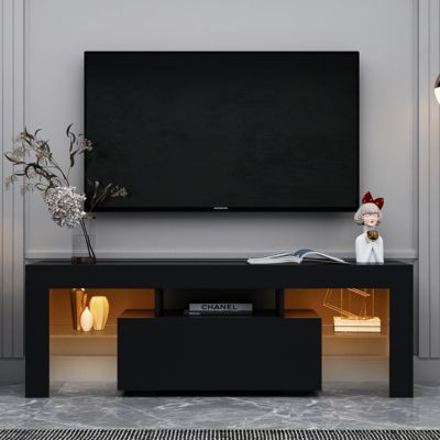 Streamdale RGB LED TV Stand for Gaming/Flat Screens