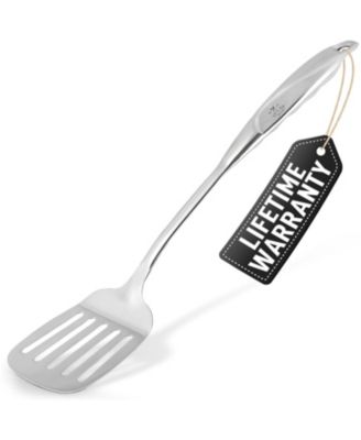 Stainless Steel Slotted Turner Cooking Utensil - Metal Kitchen Accessories