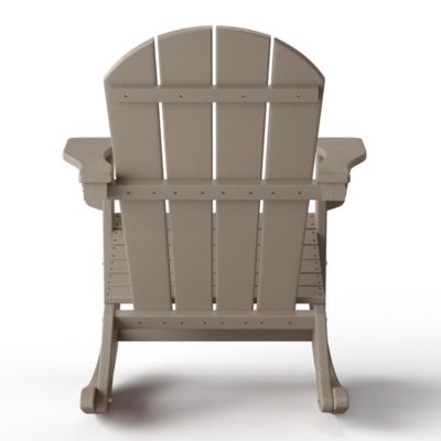 Outdoor Patio Porch Rocking Adirondack Chair (Set of 2)