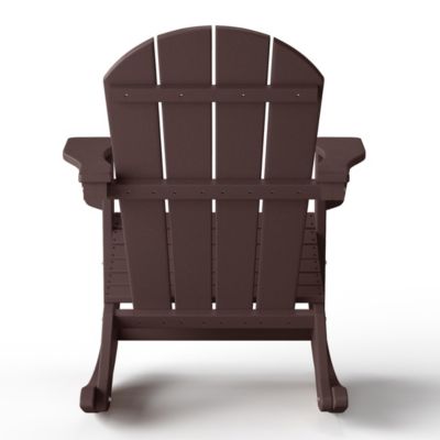 Outdoor Patio Porch Rocking Adirondack Chair (Set of 2)