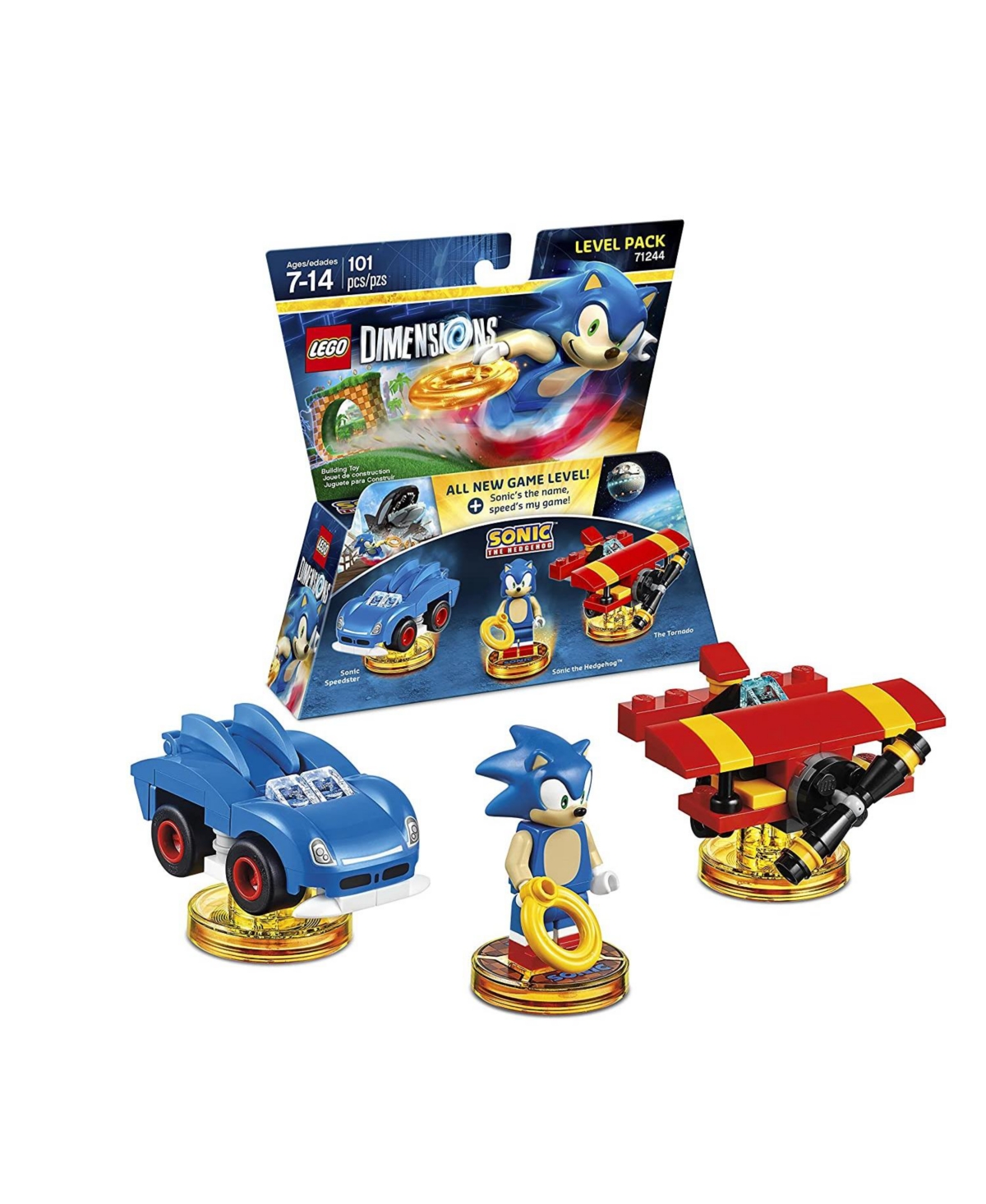 Warner Bros Lego Dimensions Sonic the Hedgehog Level Pack