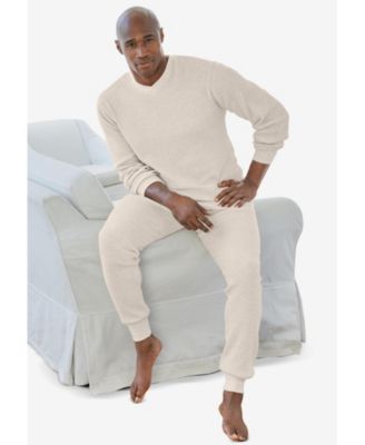 Big & Tall Heavyweight Thermal V-Neck Underwear Shirt