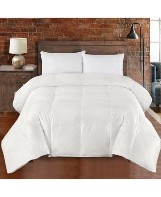 Heavyweight Silk Goose Down Fill Comforter – Solid
