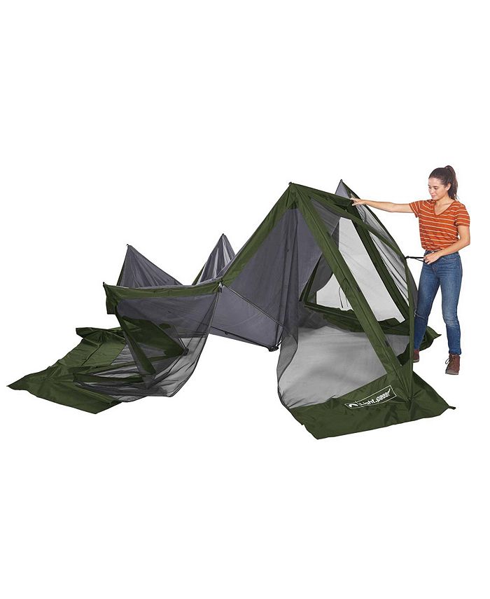 ECR4Kids Lightspeed Outdoors PopUp 6Sided Screen Shelter, Green Macy's