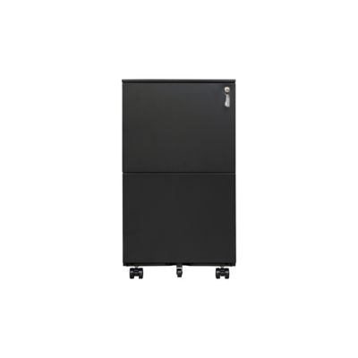 Simplie Fun Steel Mobile File Cabinet with Lock & Anti-tilt Wheels