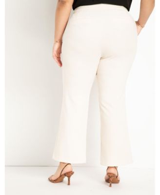 Women's Plus Size The 365 Suit Crop Flare Leg Trouser