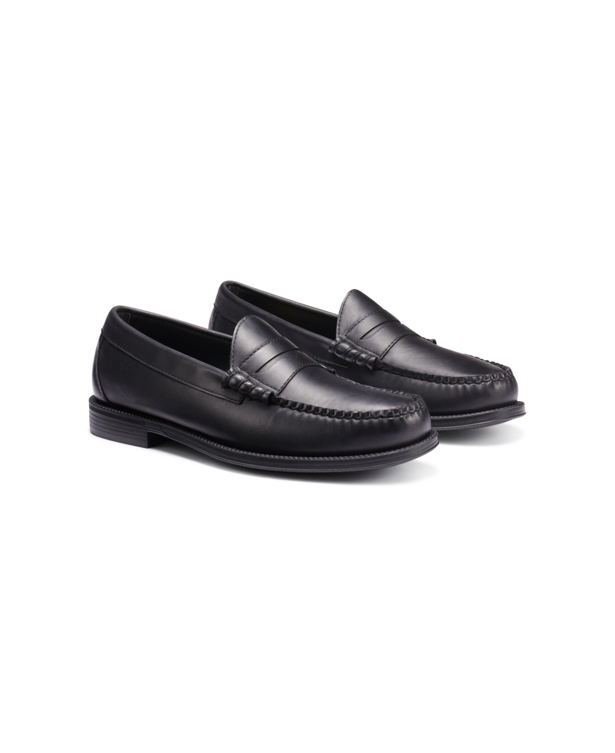 Shop Gh Bass G.h.bass Men's Larson Easy Weejuns Penny Loafers In Black