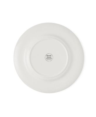 Blue Italian Steccato Salad Plates, Set of 4