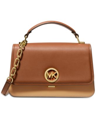 Michael Kors - Small East West Colorblock Leather Satchel