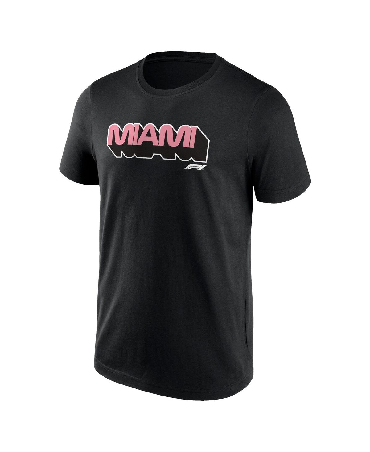 Fanatics Men'sFormula 1 Miami Grand Prix T-Shirt - Black