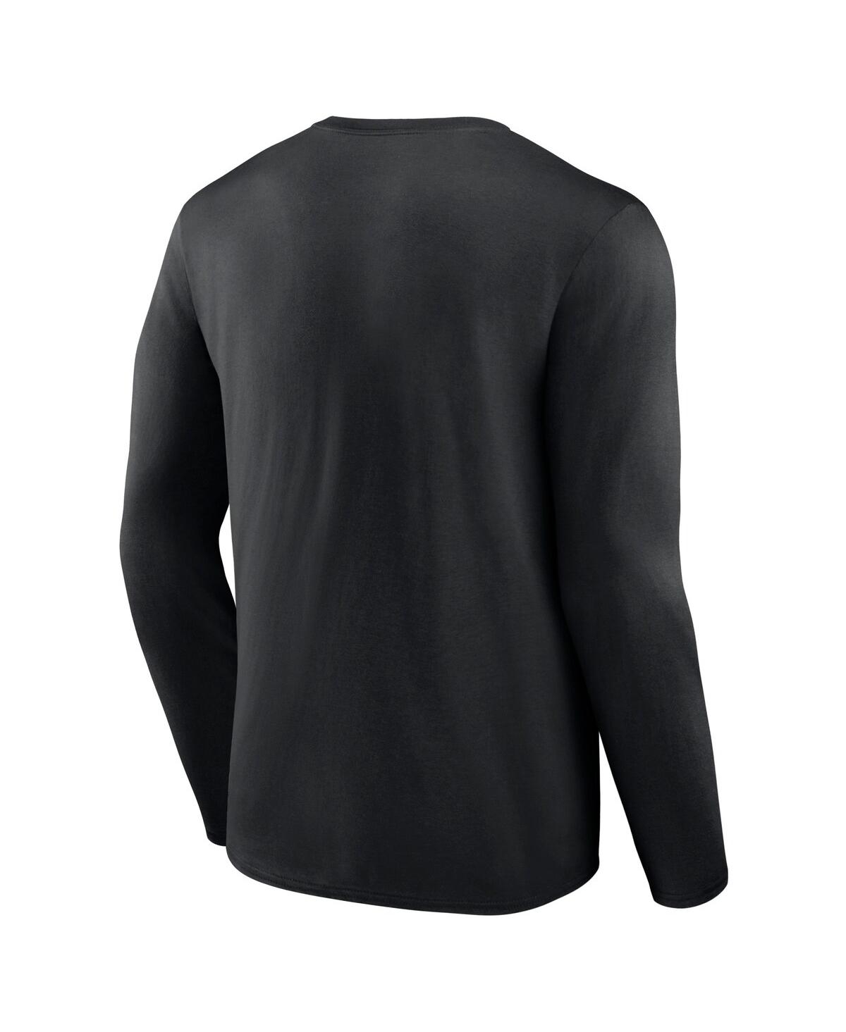 Fanatics Branded Black Formula 1 Miami Grand Prix Wordmark Long Sleeve T-shirt In Black