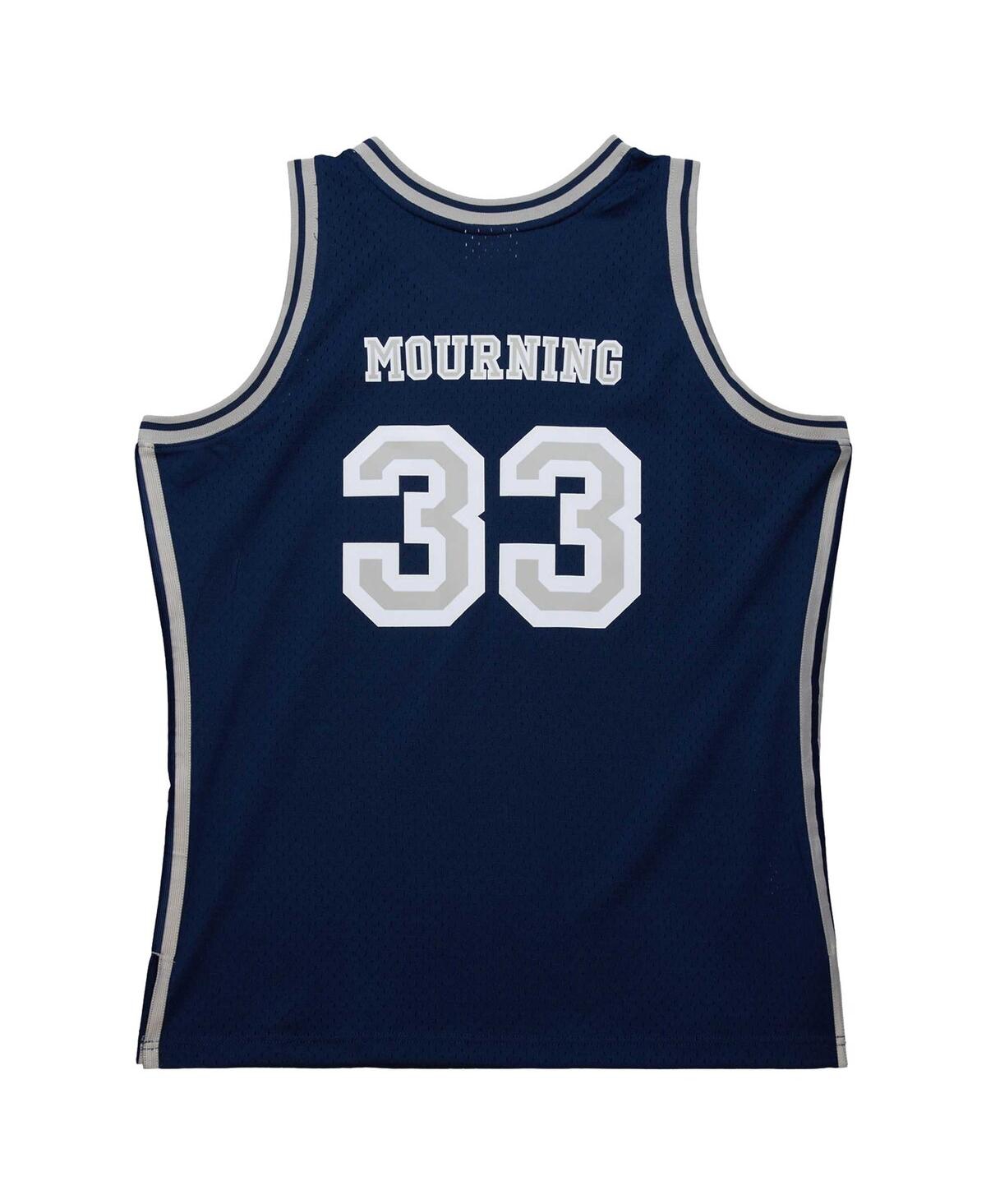 Mitchell & Ness Men's Alonzo MourningGeorgetown Hoyas 1991/92 Swingman Player Jersey - Navy