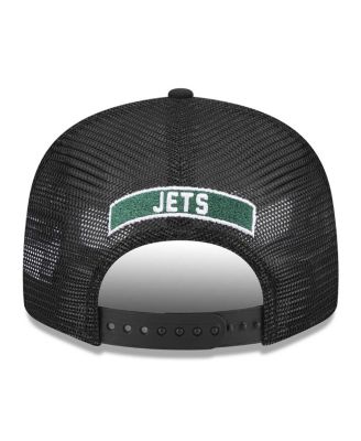 Men's Black New York Jets Shade Trucker 9FIFTY Snapback Hat