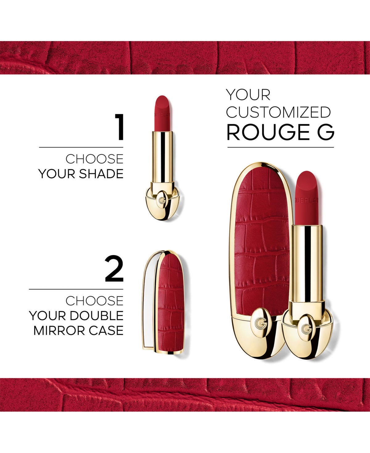 Shop Guerlain Rouge G Customizable Lipstick Case In Le Camel