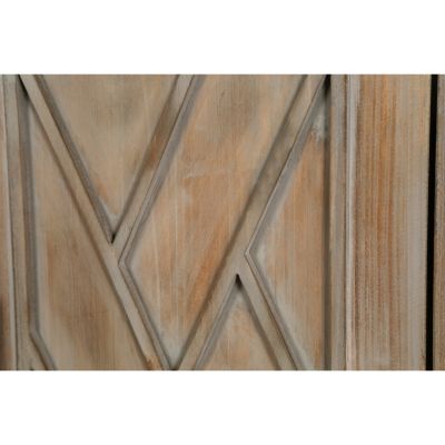 Streamdale Vintage Wooden Sideboard, 4 Door, American Country