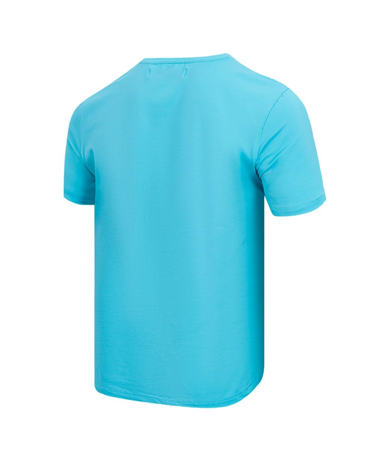 Freeze Max Men's Aqua Spongebob Squarepants Kraby Patty Bob T-shirt In Aqua