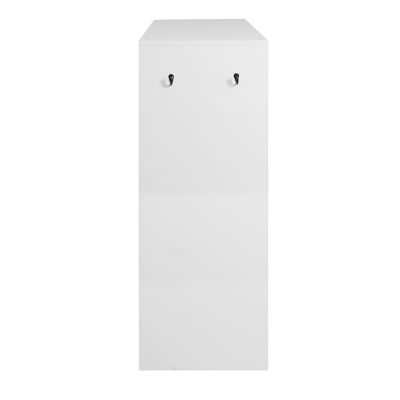 Modern White Shoe Rack Organizer