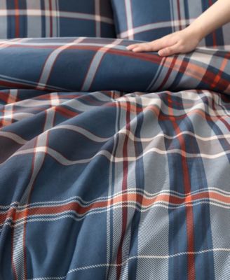 Shasta Lake Microsuede 3 Piece Duvet Cover Set, King