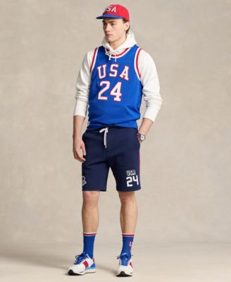 Polo Ralph Lauren Men&rsquo;s 9-Inch USA Shorts - Macy&rsquo;s
