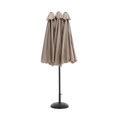 Streamdale Khaki 14.8' Double-Sided Patio Umbrella