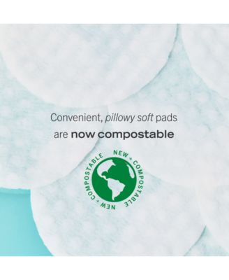 Facial Radiance Pads with Glycolic + Lactic Acids – Exfoliating Pads with AHA, 60 pads