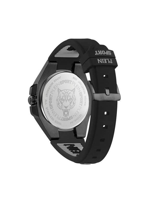 Plein Sport TIGERMASTER Orologio analogico al quarzo da uomo, Argento/Argento/Acciaio - Ps7ba0724, Bracciale