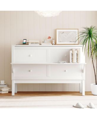 Murphy Bed with USB Port and Shelves