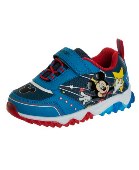 Кроссовки Disney Mickey Mouse Boys (5 to 10) Fashion Sneakers для мальчиков, цвет: Синий тёмно-синий