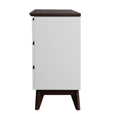 White 6-Drawer Double Dresser 47.2" W X 15.74" D X 30.7"H