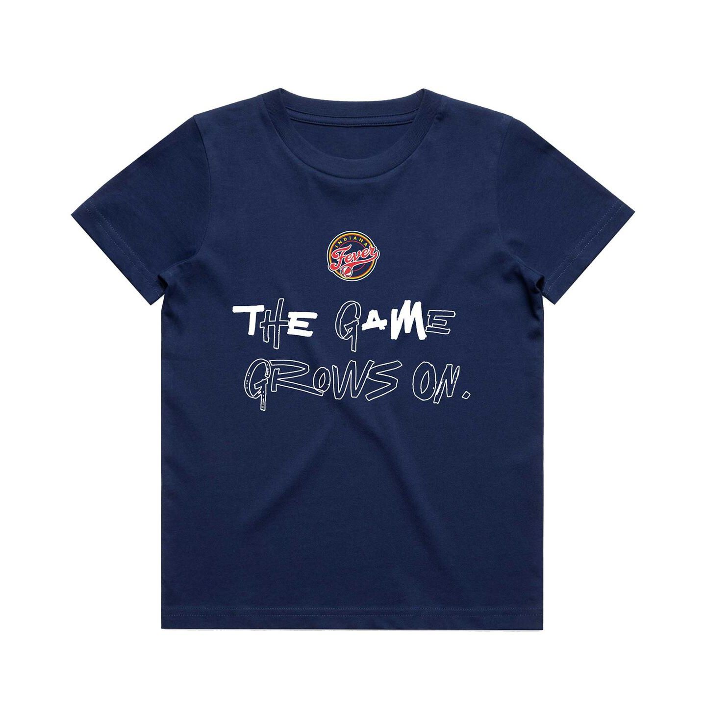 Детская футболка Round21 Caitlin Clark Navy Indiana Fever Player Signature — фото 3
