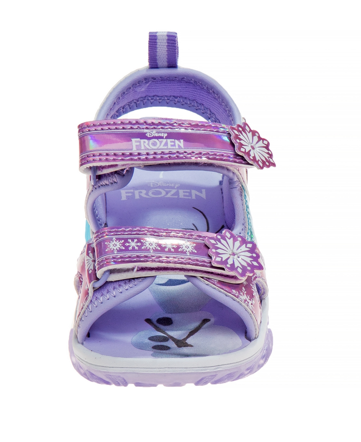 Shop Disney Toddler Girls Frozen Sports Sandals In Lilac,blue