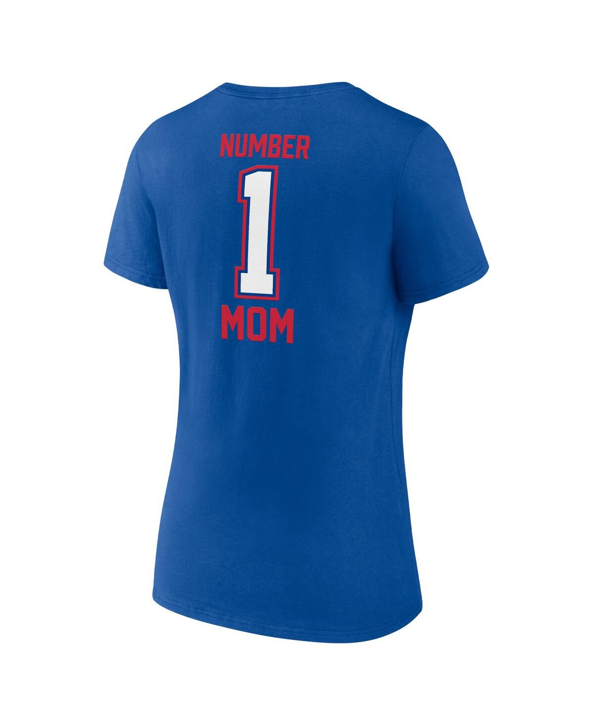 Fanatics Women's Royal Buffalo Bills Mother's Day V-neck T-shirt In Royal
