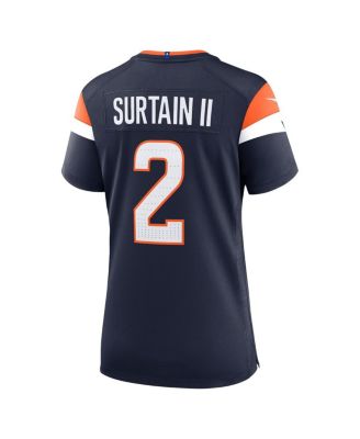 Women's Patrick Surtain II Denver Broncos Mile High Collection 1977 Throwback Player Game Jersey