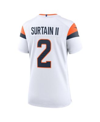 Women's Patrick Surtain II Denver Broncos Mile High Collection 1977 Throwback Player Game Jersey