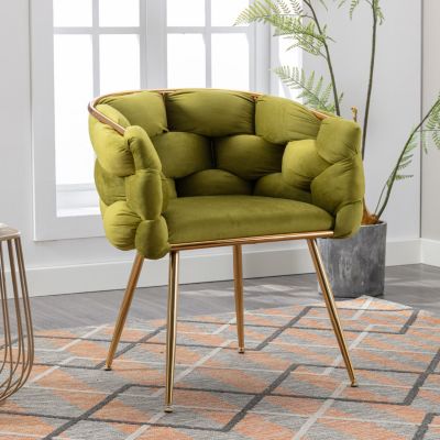 Velvet Leisure Sofa Chair