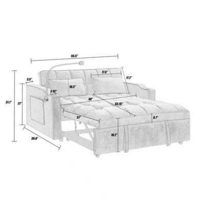 Versatile Foldable Sofa Bed