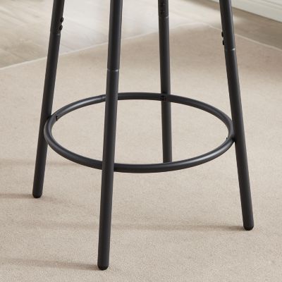 Streamdale Upholstered Stool with Shelf
