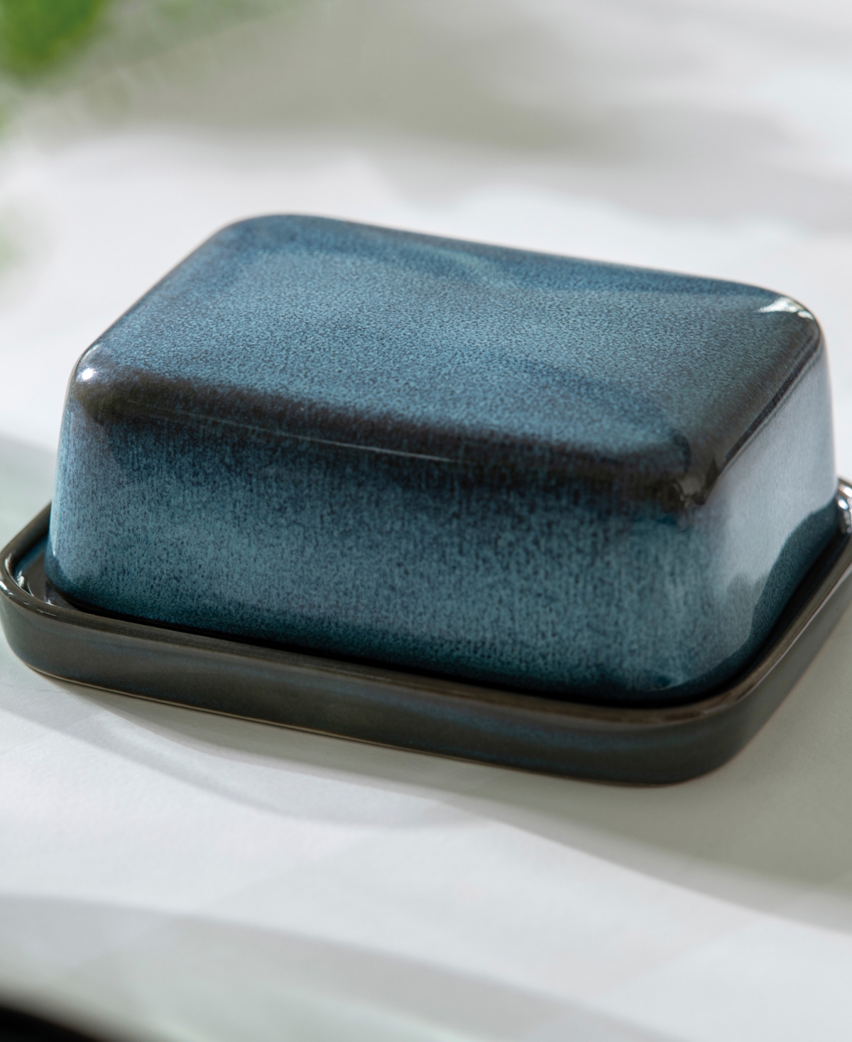Villeroy & Boch Lave Covered Butter Dish