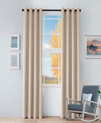 Senna Textured Blackout Curtain Set of 2 Panels, 52"x 63"